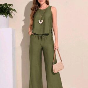 CONJUNTO VERDE MILITAR TALLA M